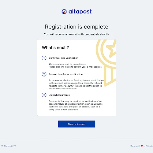 Altapost Login
