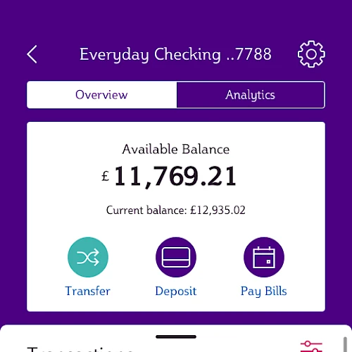 Aoife Bank Mobile App